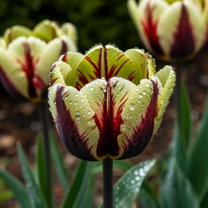 Тюльпан Литл Джем купить по цене от 590р. в интернет-магазине «Посадика» с доставкой почтой в в Старый крыме и по всей России – [изображение №1].