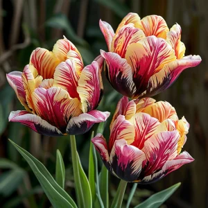 Тюльпан Роял Гарнит купить по цене от 425р. в интернет-магазине «Посадика» с доставкой почтой в в Старый крыме и по всей России – [изображение №1].